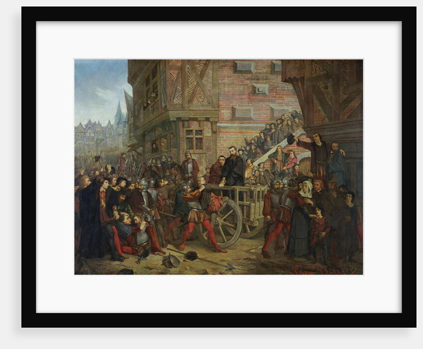 Torture of Etienne Dolet by Leon Charles Adrien Bailly
