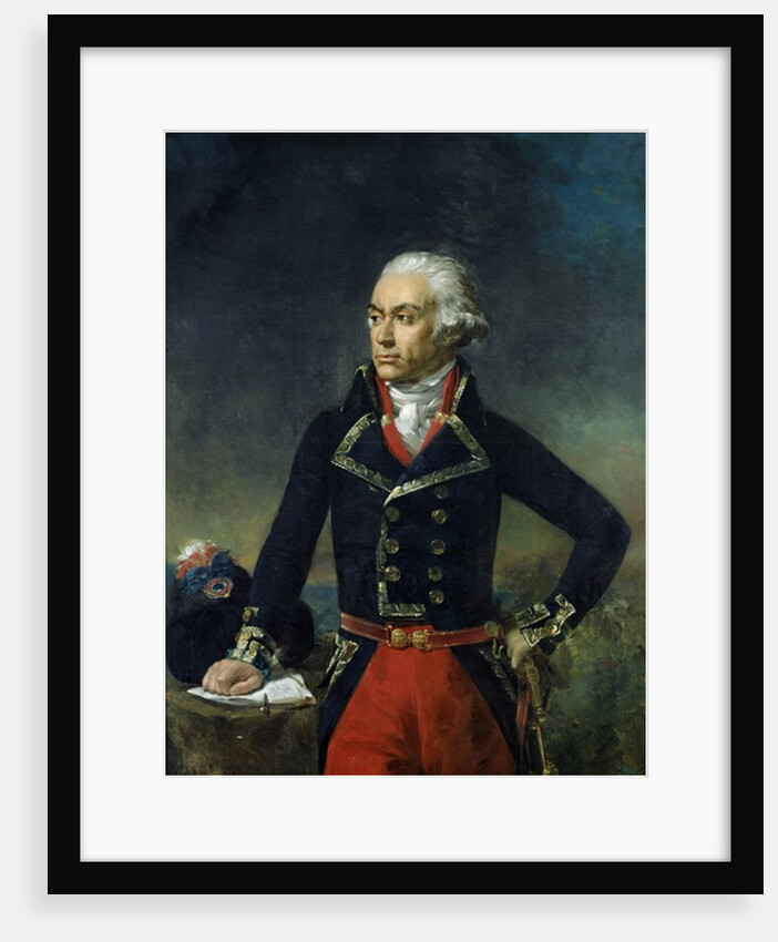 Charles-Francois du Perier Dumouriez after a painting by Jean Antoine Houdon, 1834 by Jean Sebastien Rouillard