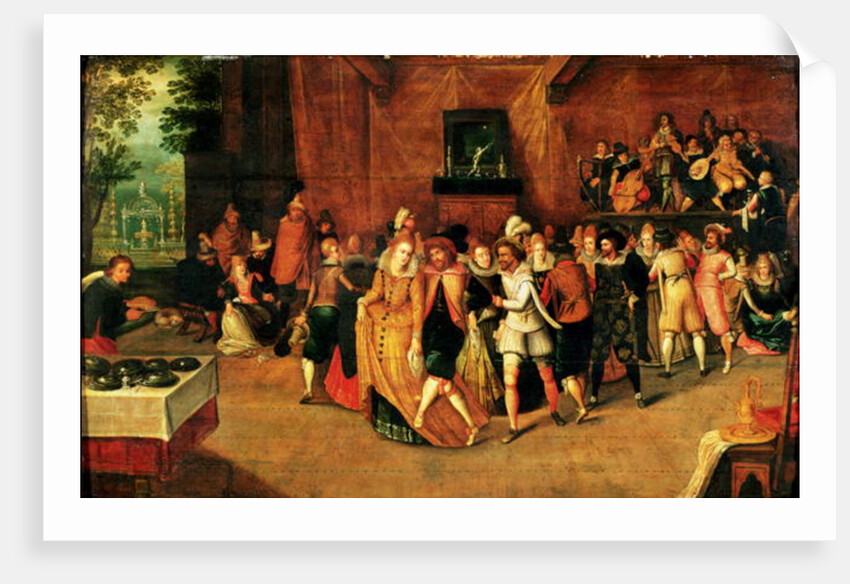 Ball during the Reign of Henri III, 1574-89 by School French