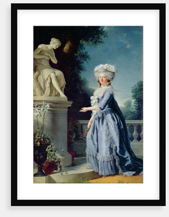 Portrait of Marie-Louise Victoire de France by Adelaide Labille-Guiard