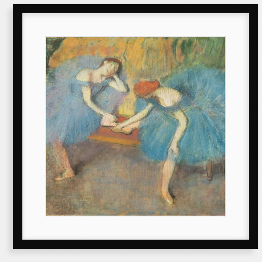 Two Dancers at Rest or, Dancers in Blue, c.1898 by Edgar Degas
