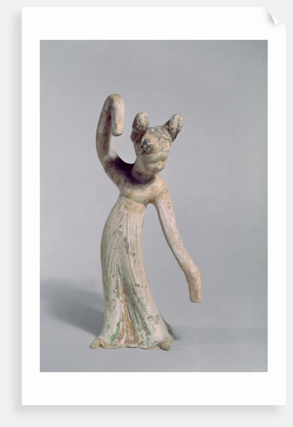 Funerary statue of a dancer, Tang Dynasty by School Chinese