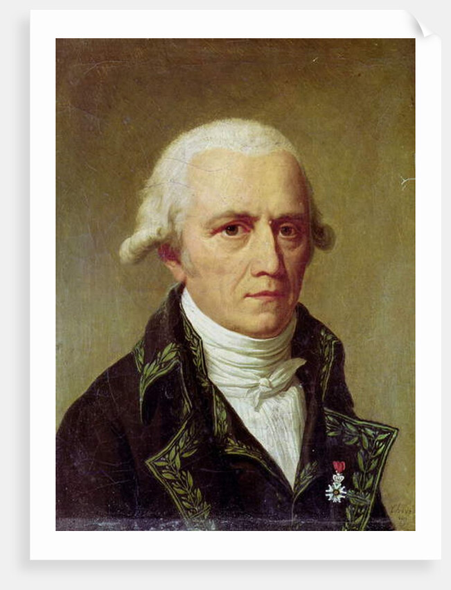 Portrait of Jean-Baptiste de Monet Chevalier de Lamarck, 1802-03 by Charles Thevenin