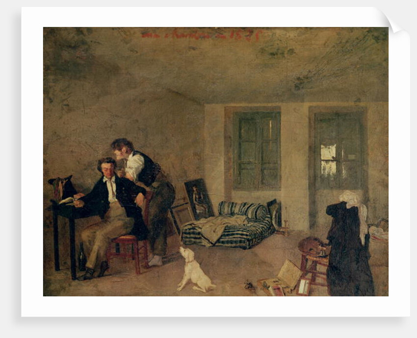 My Room in 1825 by Octave Tassaert