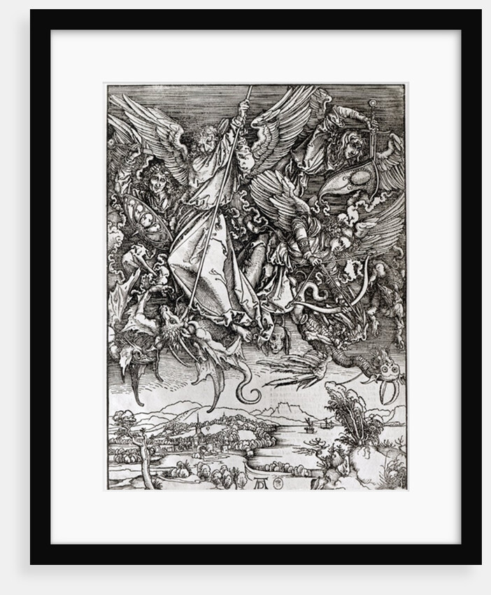 St. Michael and the Dragon by Albrecht Dürer