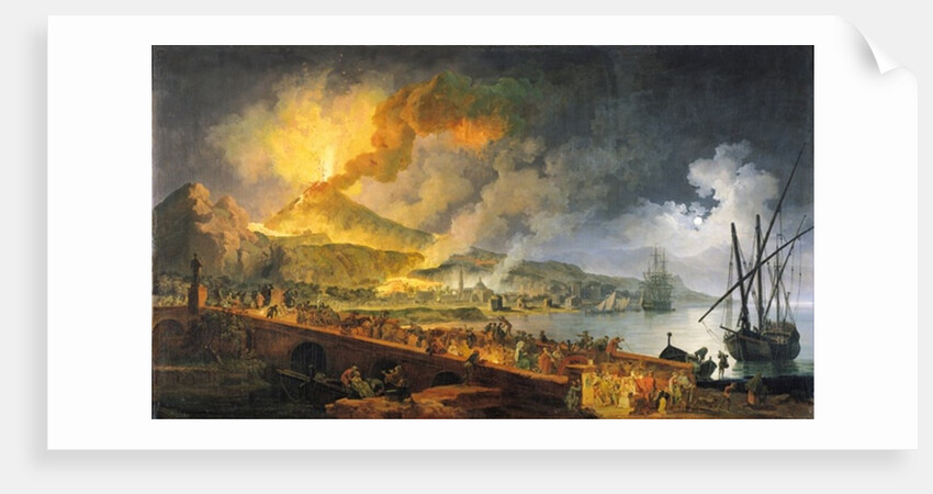 Eruption of Vesuvius in 1771, 1779 by Pierre Jacques Volaire