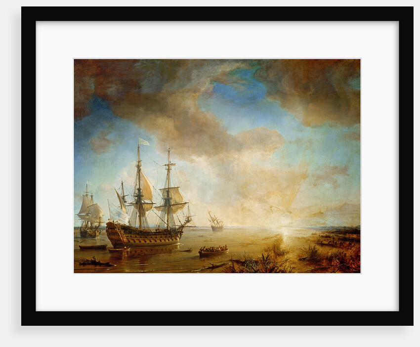 Expedition of Robert Cavelier de La Salle in Louisiana in 1684, 1844 by Jean Antoine Theodore Gudin