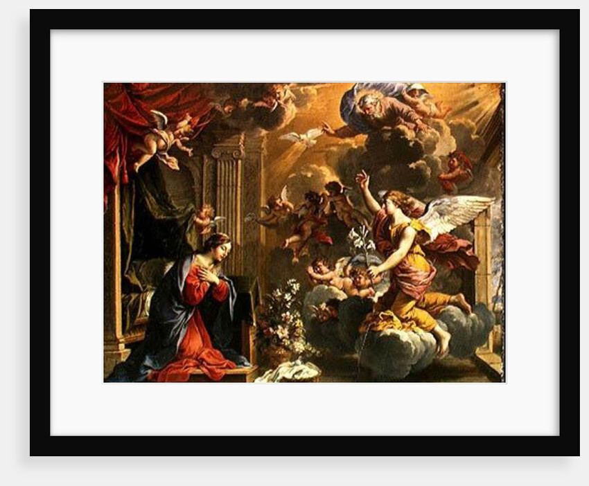 The Annunciation by Charles Francois Poerson