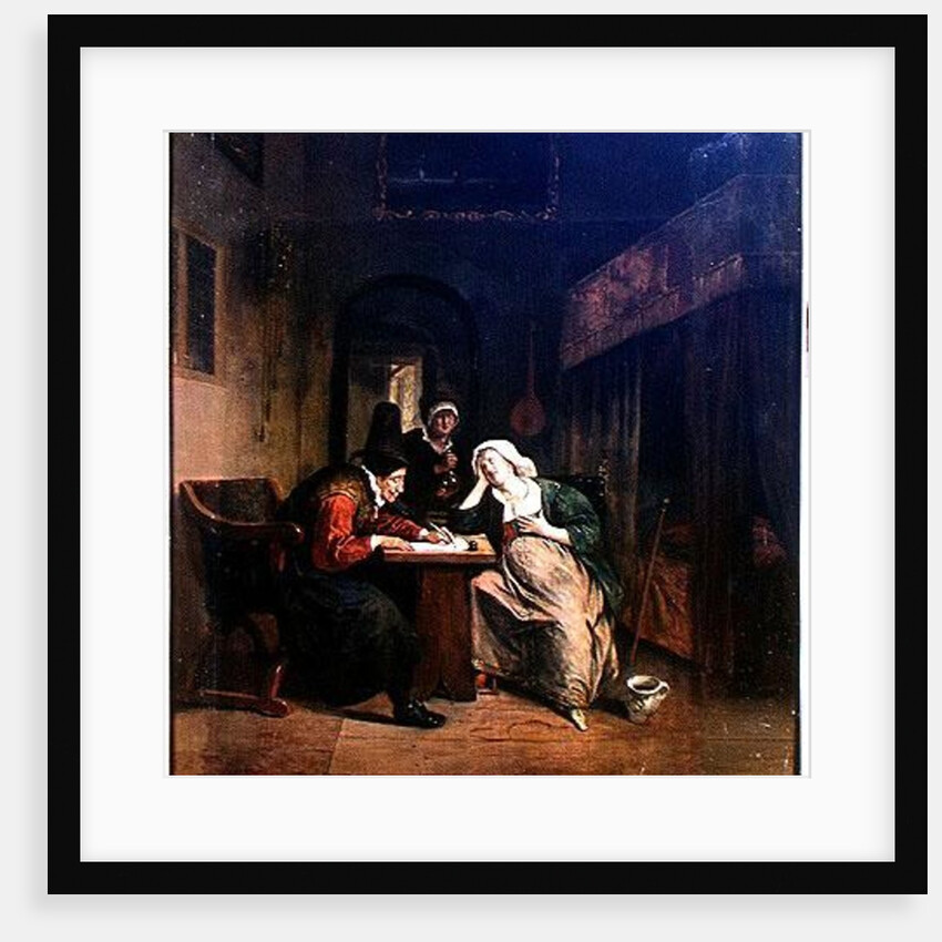 The Patient and the Doctor by Jan Havicksz. Steen