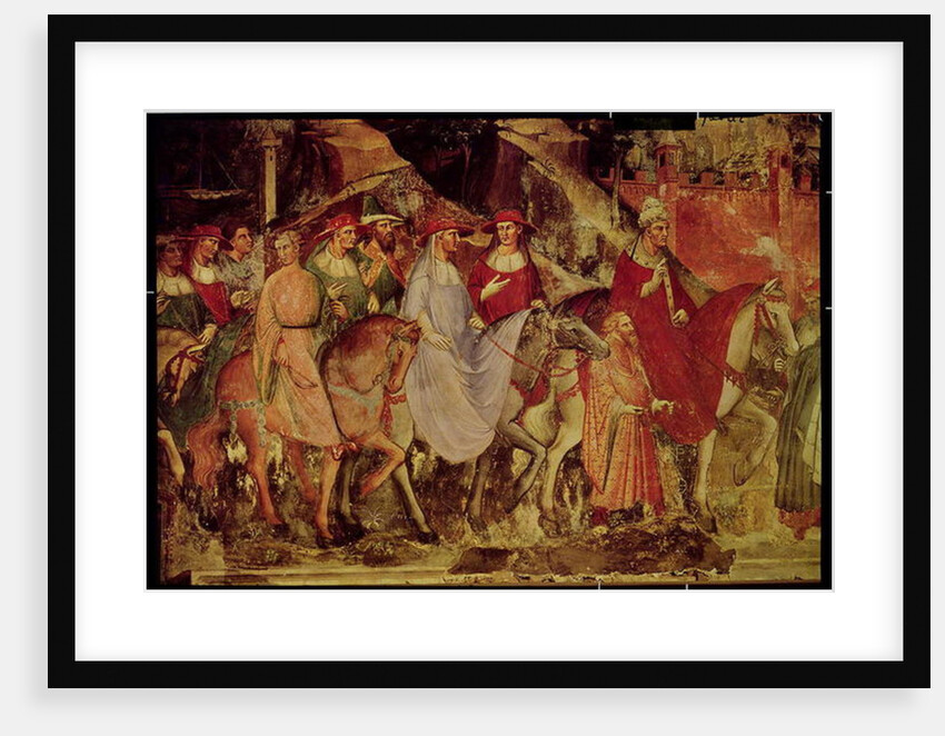 The History of Pope Alexander III: The Entrance of the Pope and Emperor Frederick Barbarossa into Rome, 1407 by Aretino Luca Spinello or Spinelli