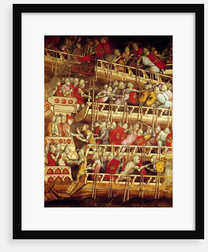 The History of Pope Alexander III: The Venetian Fleet Victorious over that of Emperor Frederick Barbarossa by Aretino Luca Spinello or Spinelli