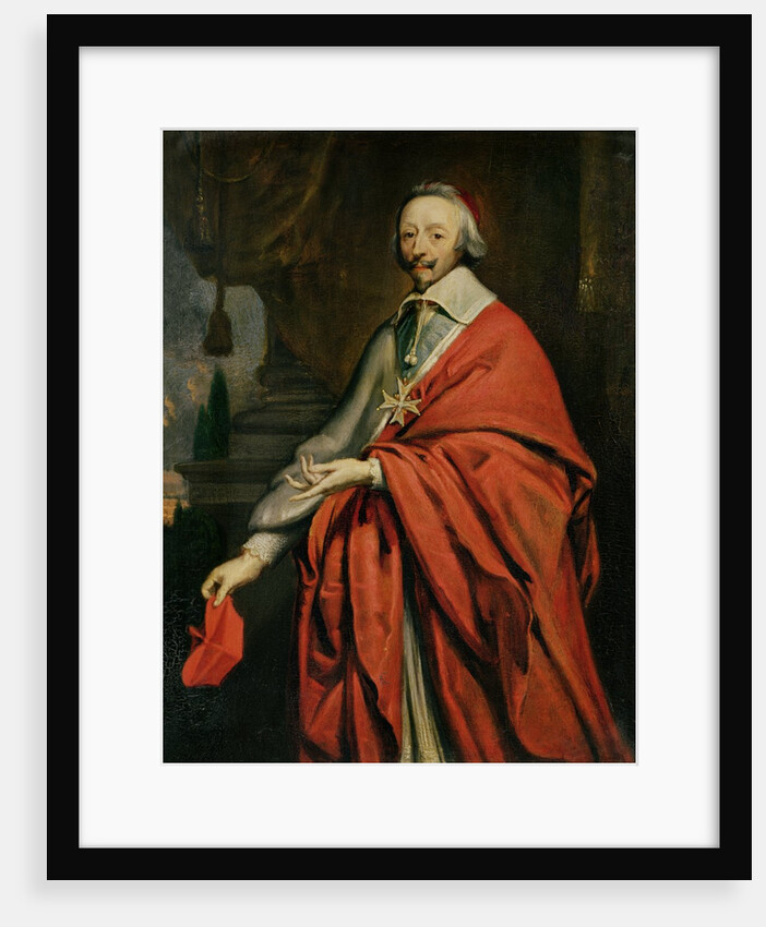 Portrait of Cardinal de Richelieu by Philippe de Champaigne