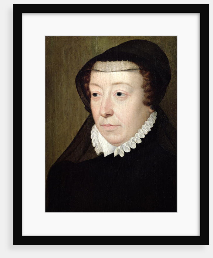 Portrait of Catherine de Medici by Francois (attr. to) Clouet