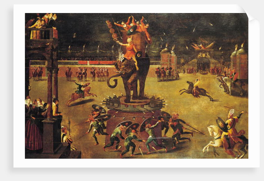 The Elephant Carousel by Antoine Caron