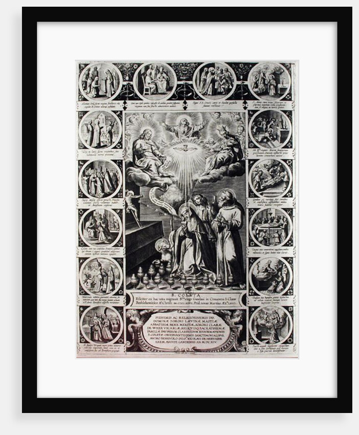 Scenes from the Life of St. Colette by Theodor Galle