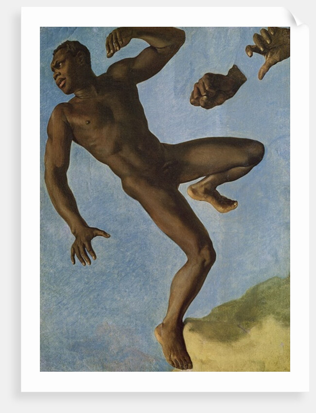 Study of a Nude Negro, 1838 by Theodore Chasseriau