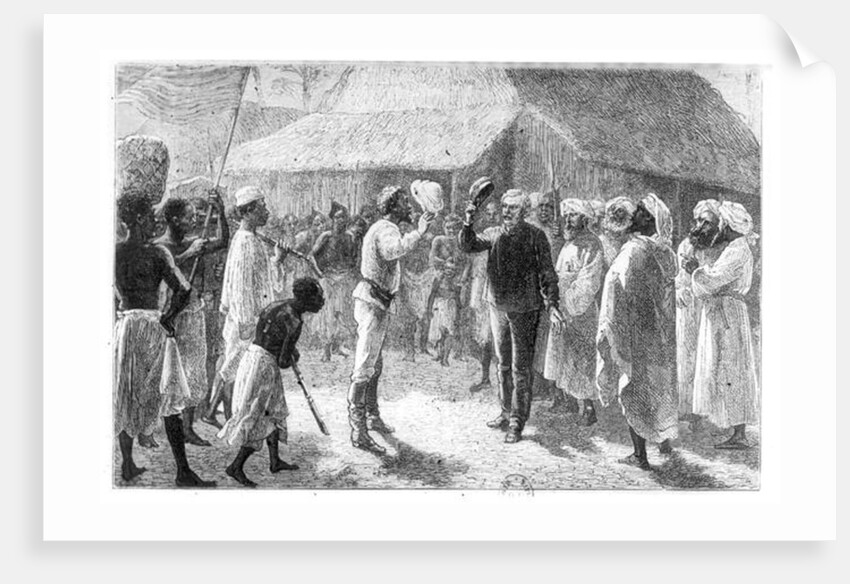 David Livingstone from 'How I Found Livingstone' by Sir Henry Morton Stanley by French School