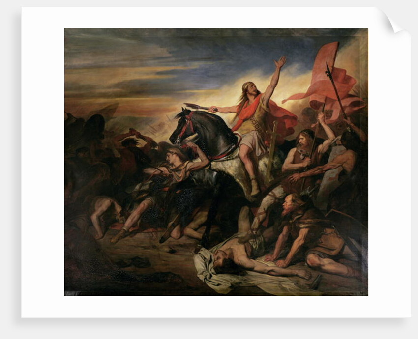 Battle of Tolbiac in AD 496, 1837 by Ary Scheffer
