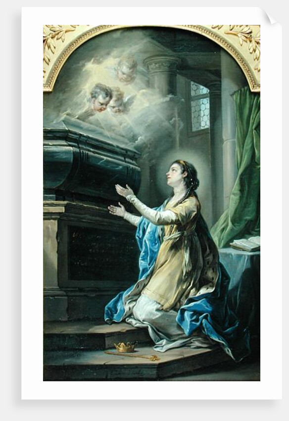 St. Clotilda by Carle van Loo