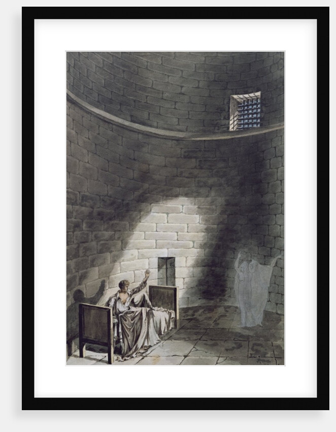 Madame de Guiche and her Daughter Appear at Night before the Artist in Prison, 1804 by Armand de Polignac
