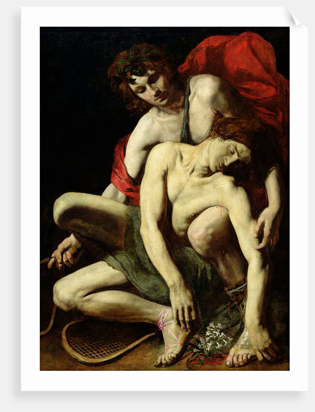 The Death of Hyacinthus by Italian School