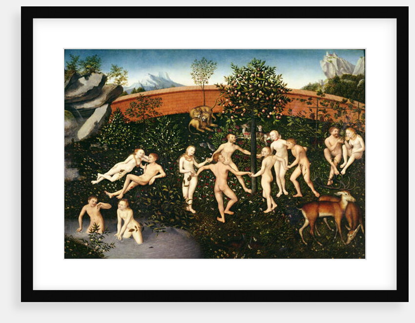 The Golden Age, 1530 by Lucas the Elder Cranach