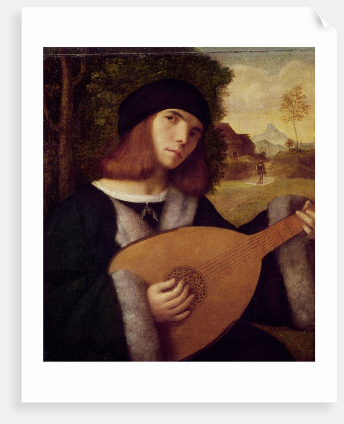 The Lute Player by Giovanni de Busi Cariani