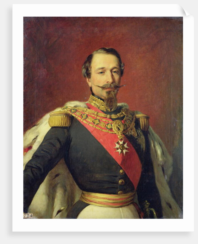 Portrait of Emperor Louis Napoleon III by Auguste Boulard
