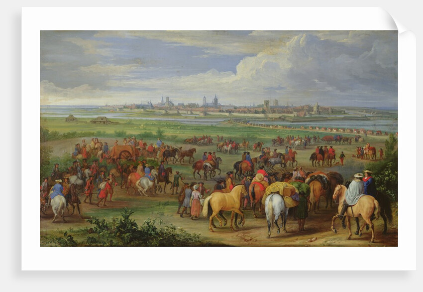 The Entrance of the French Army at Ypres, 1678 by Jean-Baptiste Martin
