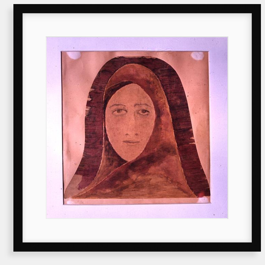 Head of a Woman by Rabindranath Tagore