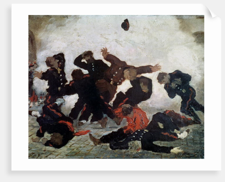 The Execution, after 1871 by French School