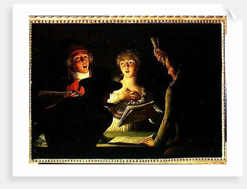 The Marseillaise or, The Patriotic Singers, 1794 by Dominique (1743-1820) Doncre