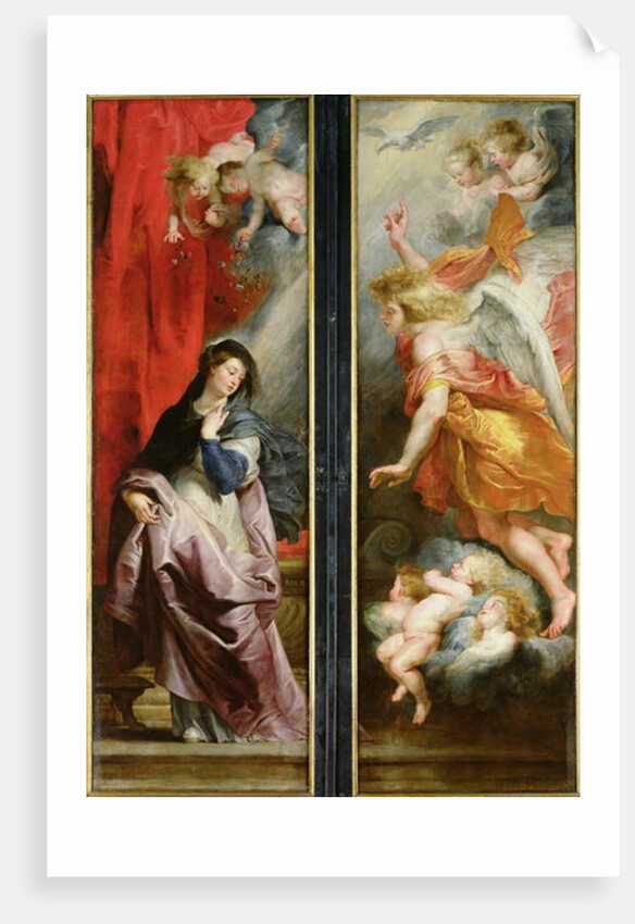The Annunciation by Peter Paul Rubens