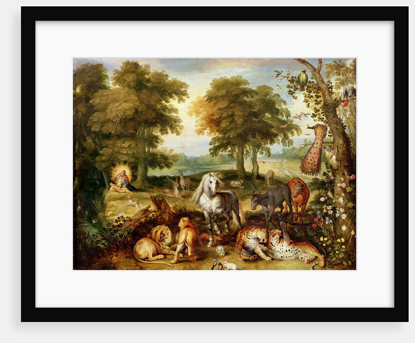Terrestrial Paradise by Jan the Elder Brueghel