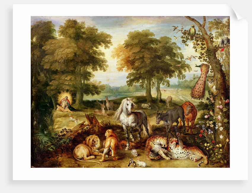 Terrestrial Paradise by Jan the Elder Brueghel