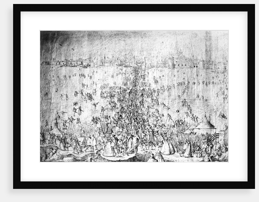 Amusements on the River Escaut by Joris Hoefnagel