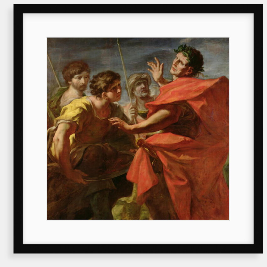 The Head of Pompey Presented to Caesar by Giovanni Antonio Pellegrini