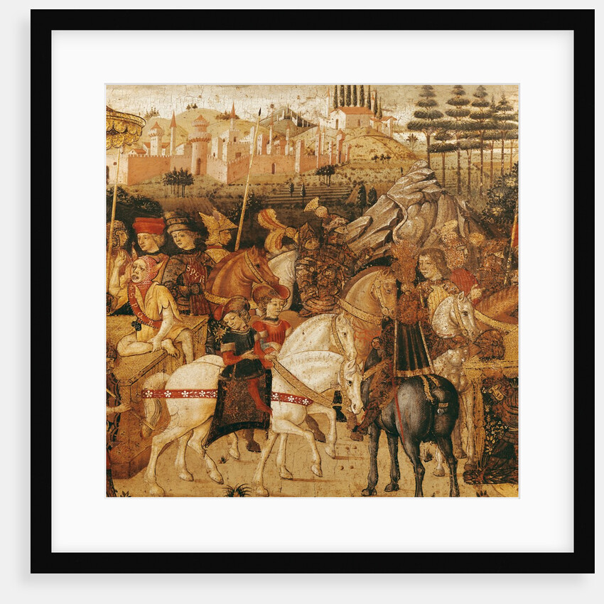 The Triumph of Julius Caesar by Paolo Uccello