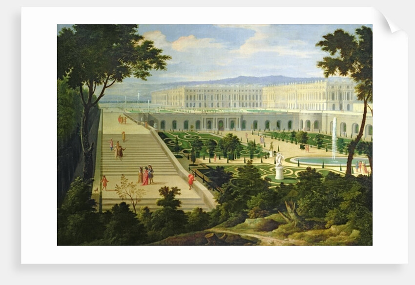 The Orangerie at the Chateau de Versailles by Etienne Allegrain