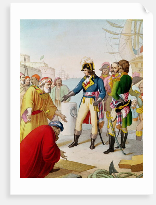 The Disembarkation of Napoleon at Alexandria in 1798 by French School
