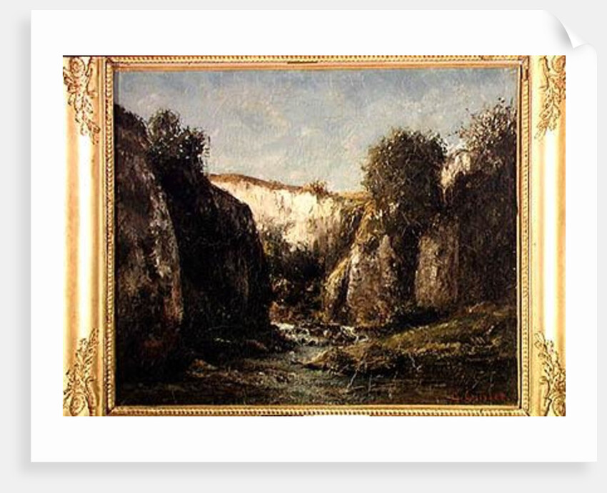 The Source of the Doubs, 1871 by Gustave Courbet
