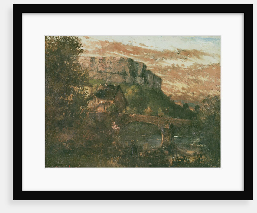 The Bridge at Nahin, 1868 by Gustave Courbet