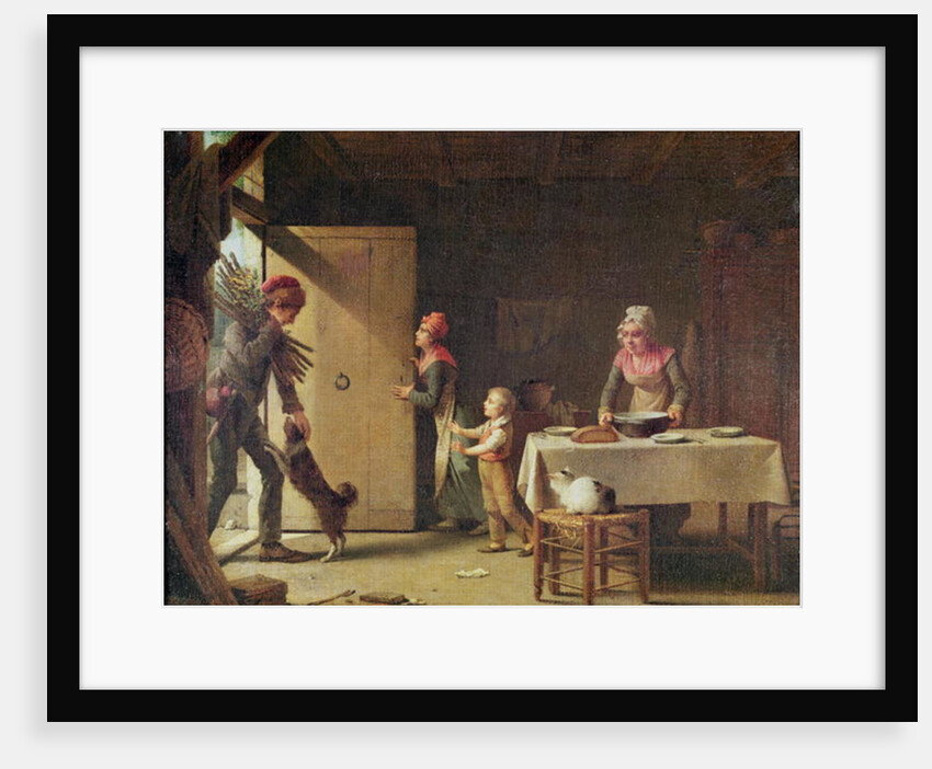 The Rustic Family, 1815 by Martin Drolling