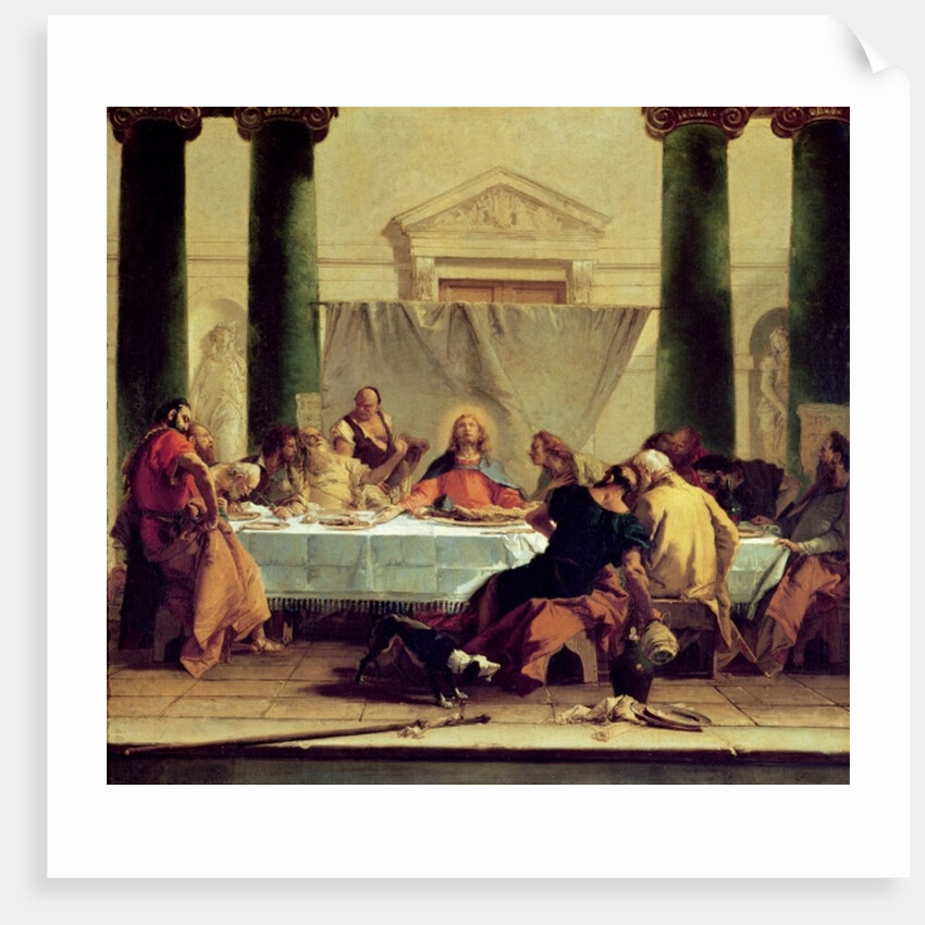 The Last Supper, 1745-50 by Giovanni Battista Tiepolo