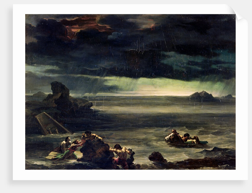 Scene of the Deluge, 1818-20 by Theodore Gericault