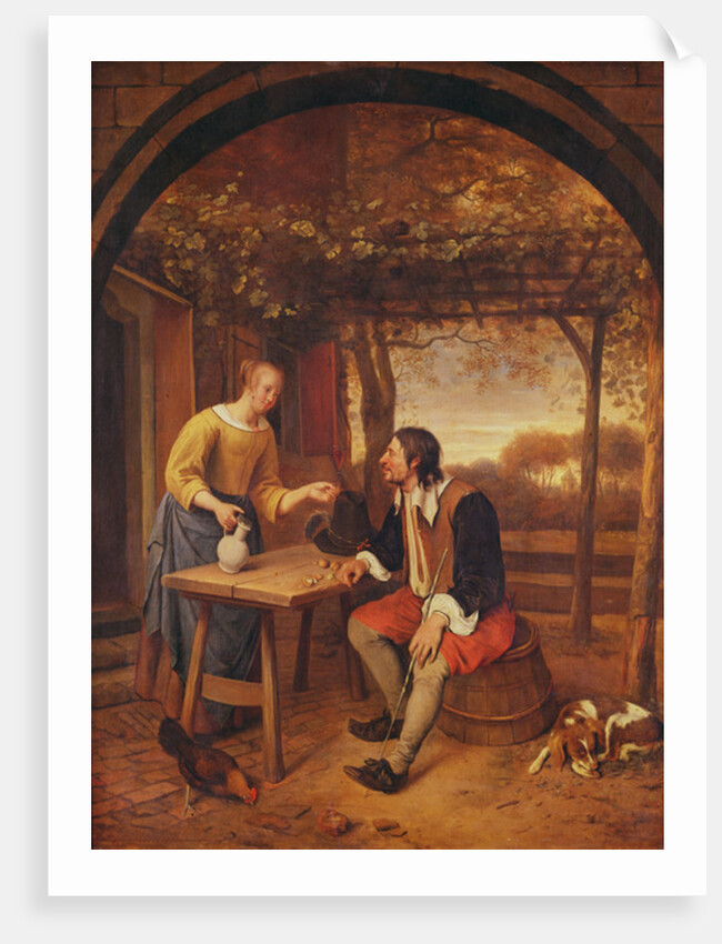 The Traveller's Rest by Jan Havicksz. Steen