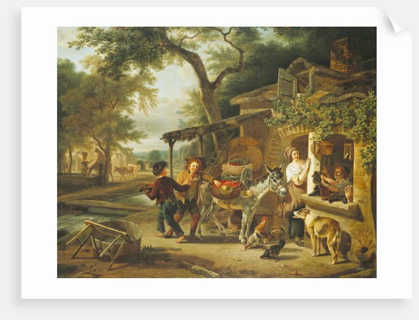 The Cherry Seller by Jean Louis De Marne