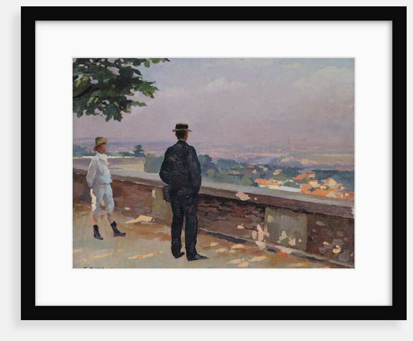 Paris from the observatory at Meudon by Jules Ernest Renoux