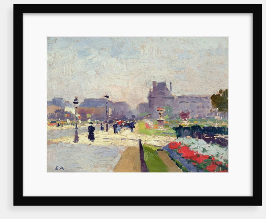 Avenue Paul Deroulede, Tuileries, Paris by Jules Ernest Renoux