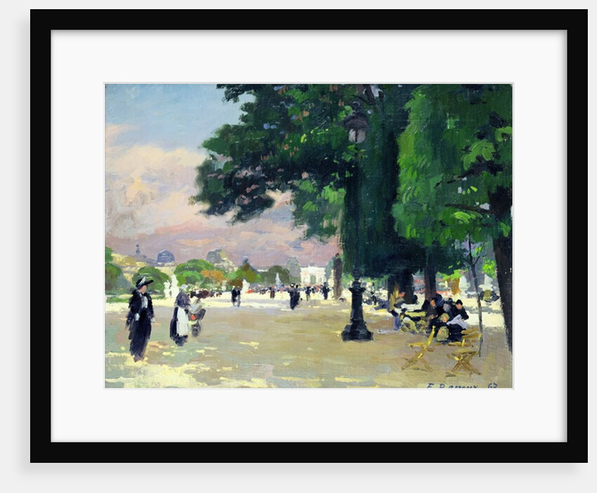 The Tuileries by Jules Ernest Renoux